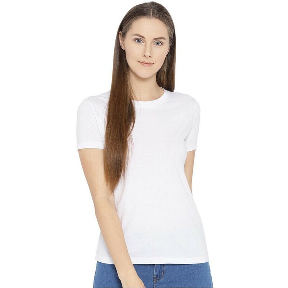 River Island Essential Muscle Fit Crew neck 100% Cotton T-shirt - (2 PK) - Picture 4 of 7